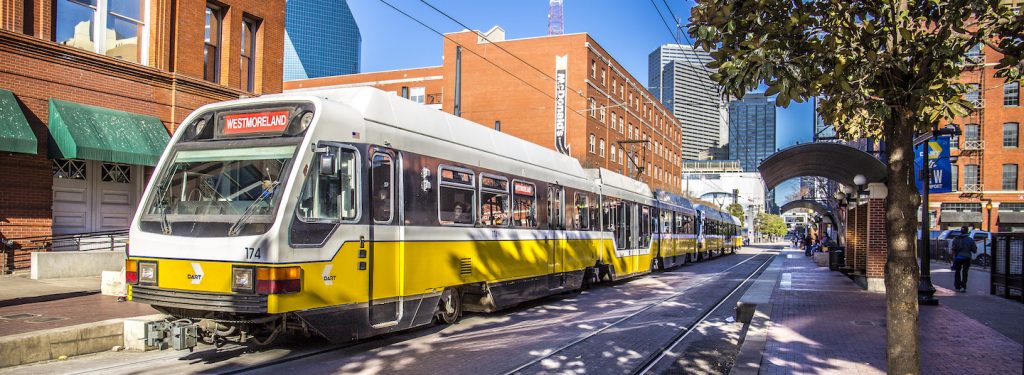 The Dallas transportation system
