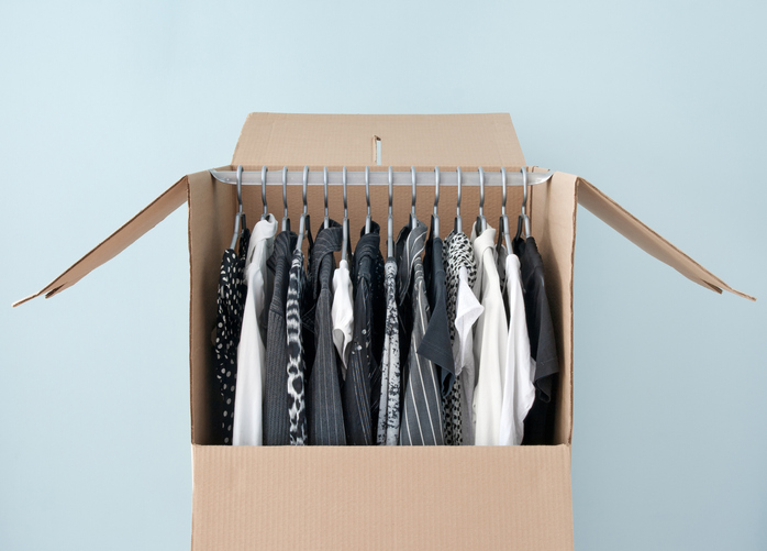 Wardrobe boxes Learn how to pack clothes for an overseas move