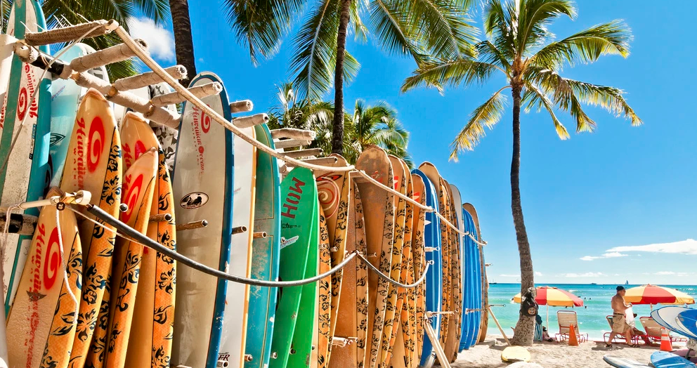 california to hawaii